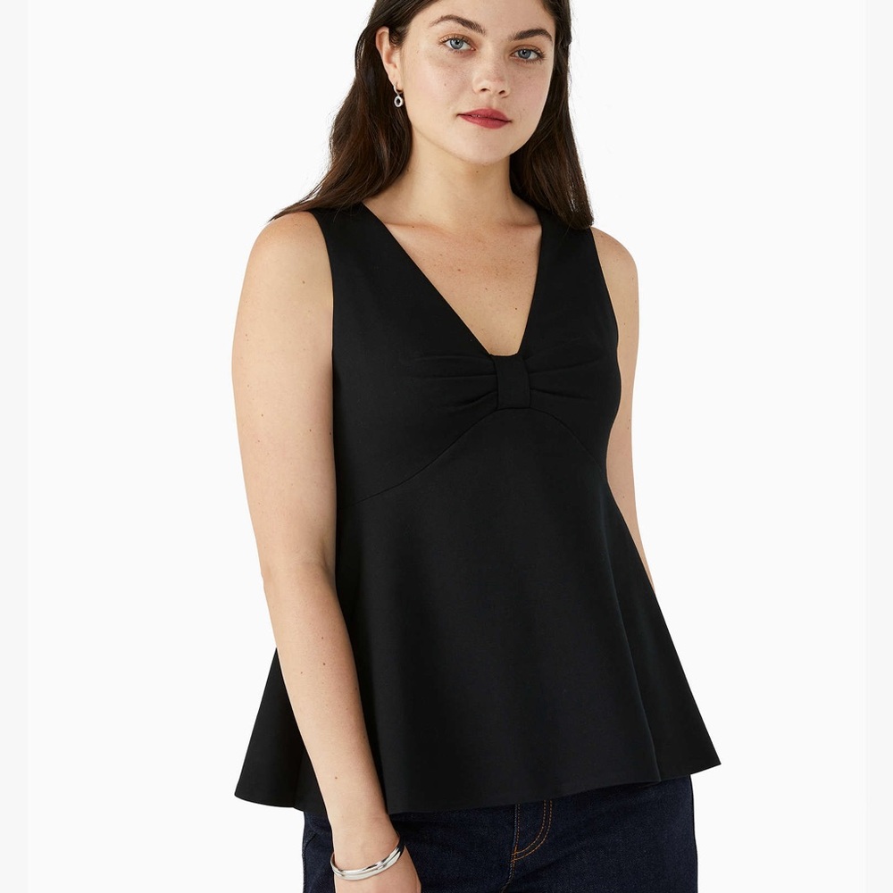 Kate Spade Ponte Bow-knot Top